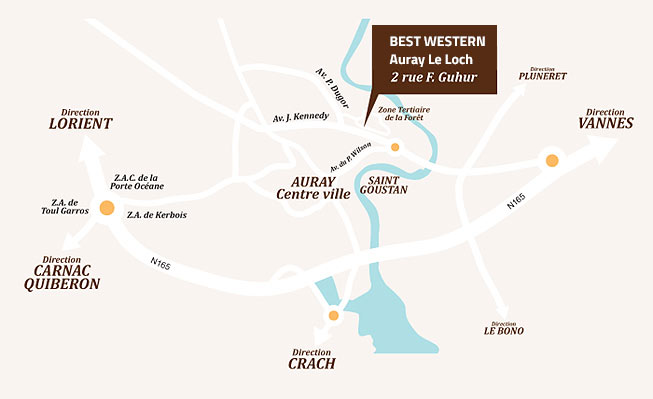 Carte de l hotel